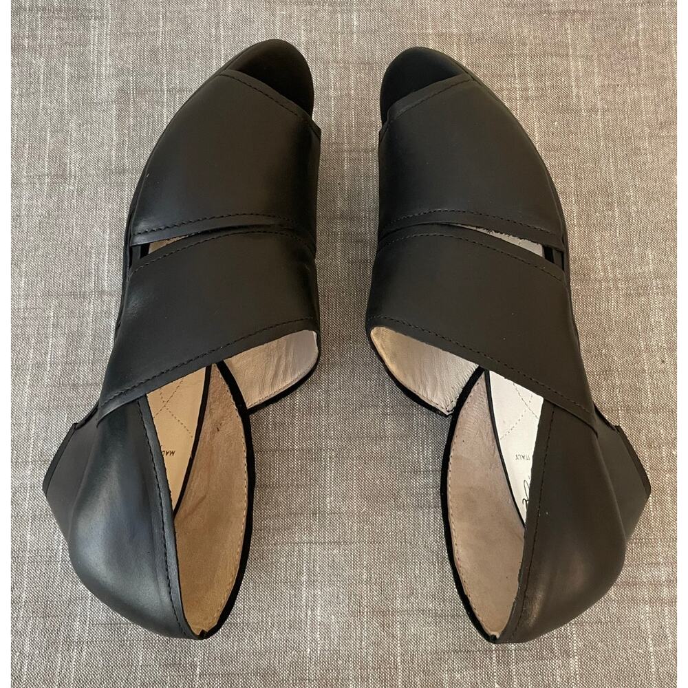 Newt Amalfi by Rangoni Dublino Womens Size 7 Black Heel Sandals - Picture 6 of 12